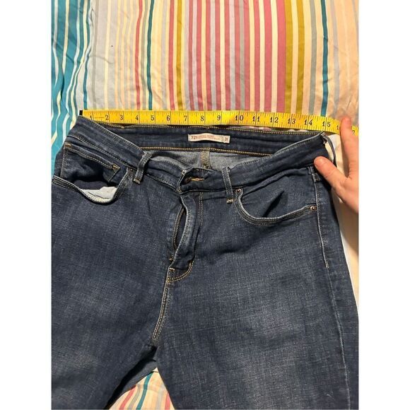 Levi’s 721 High Rise Skinny Jeans Size 31 - Picture 3 of 5